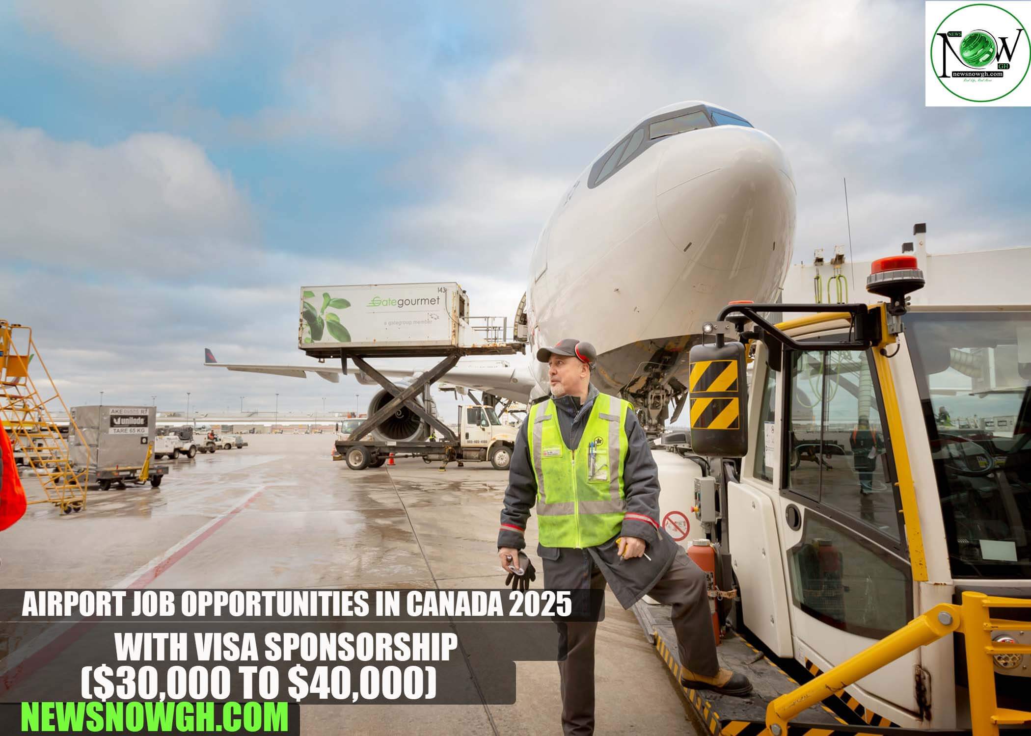 Airport Job Opportunities in Canada 2025 with Visa Sponsorship