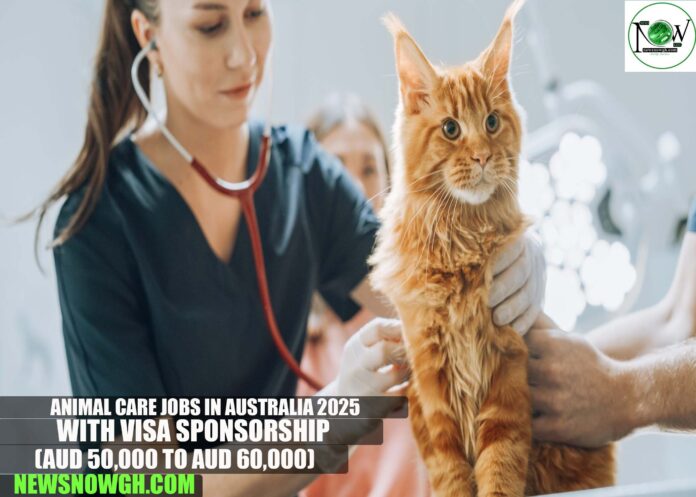 Animal Care Jobs in Australia 2025 with Visa Sponsorship