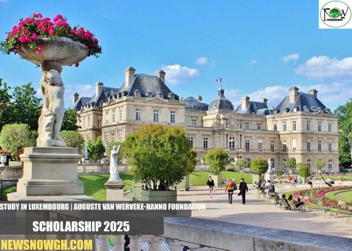 Auguste van Werveke-Hanno Foundation Scholarship