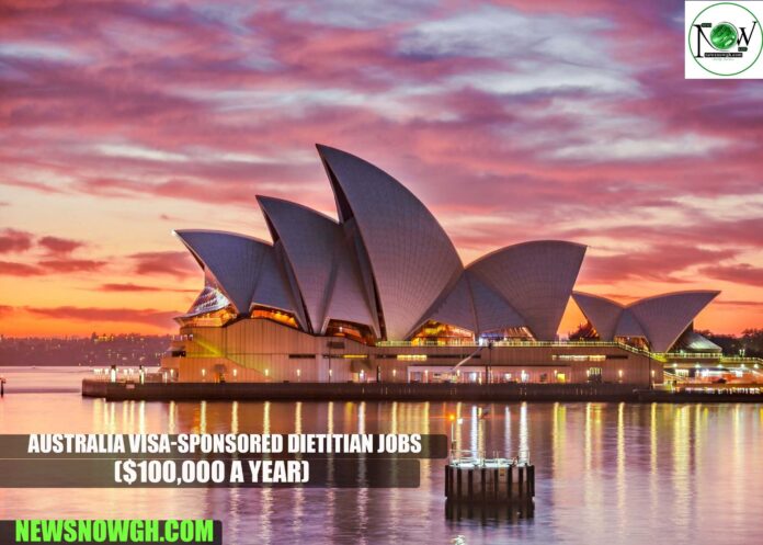 Australia Visa-Sponsored Dietitian Jobs