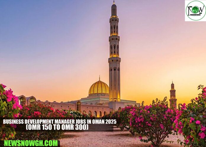 Business Development Manager Jobs in Oman 2025 Business Development Manager Jobs in Oman 2025