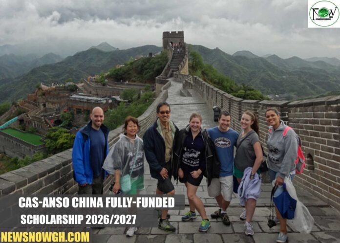 CAS-ANSO China Fully-Funded Scholarship