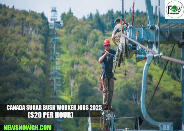 Canada Sugar Bush Worker Jobs 2025