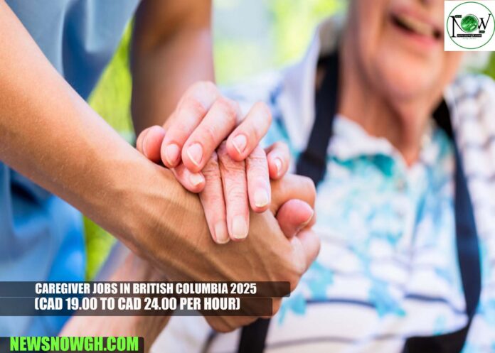 Caregiver Jobs in British Colombia 2025