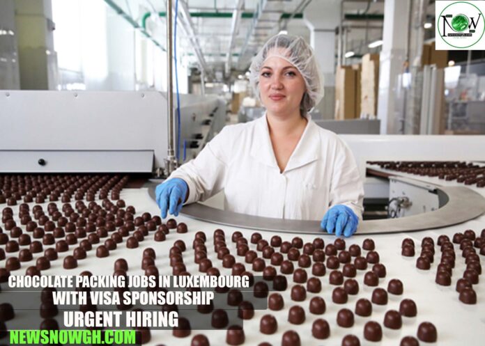 Chocolate Packing Jobs in Luxembourg 2025 with Visa Sponsorship | Urgent Hiring