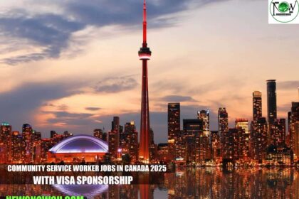 Community Service Worker Jobs in Canada 2025 with Visa Sponsorship