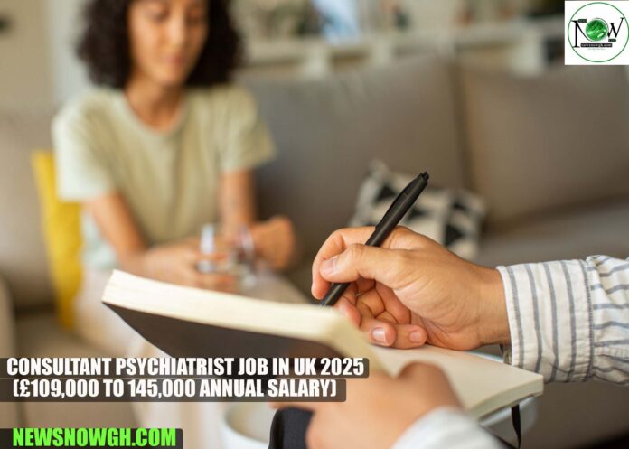 Consultant Psychiatrist Job in UK 2025