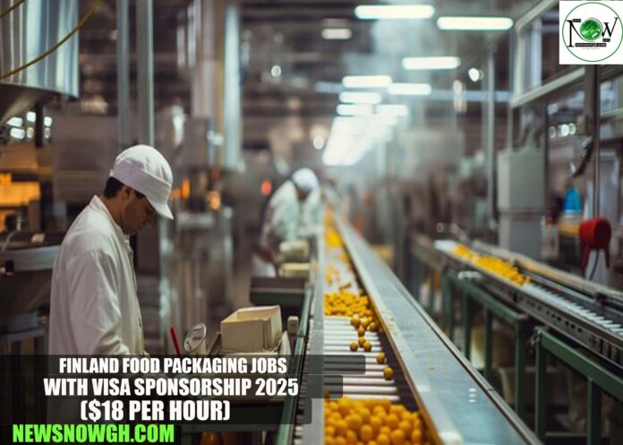 Finland Food Packaging Jobs with Visa Sponsorship 2025
