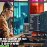 Gameplay Writer Jobs in USA 2025 with Free Work Permit
