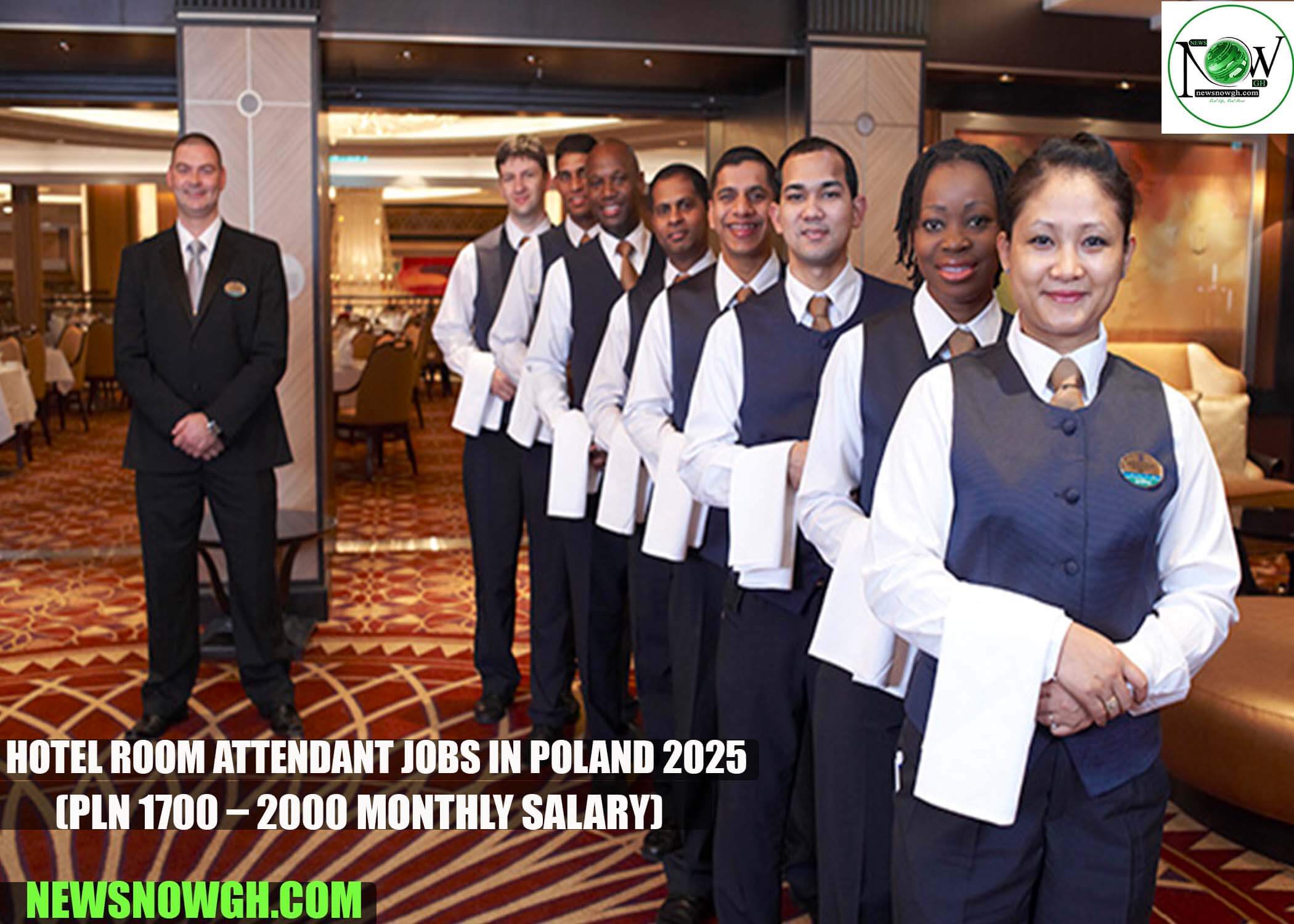 Hotel Room Attendant Jobs in Poland 2025