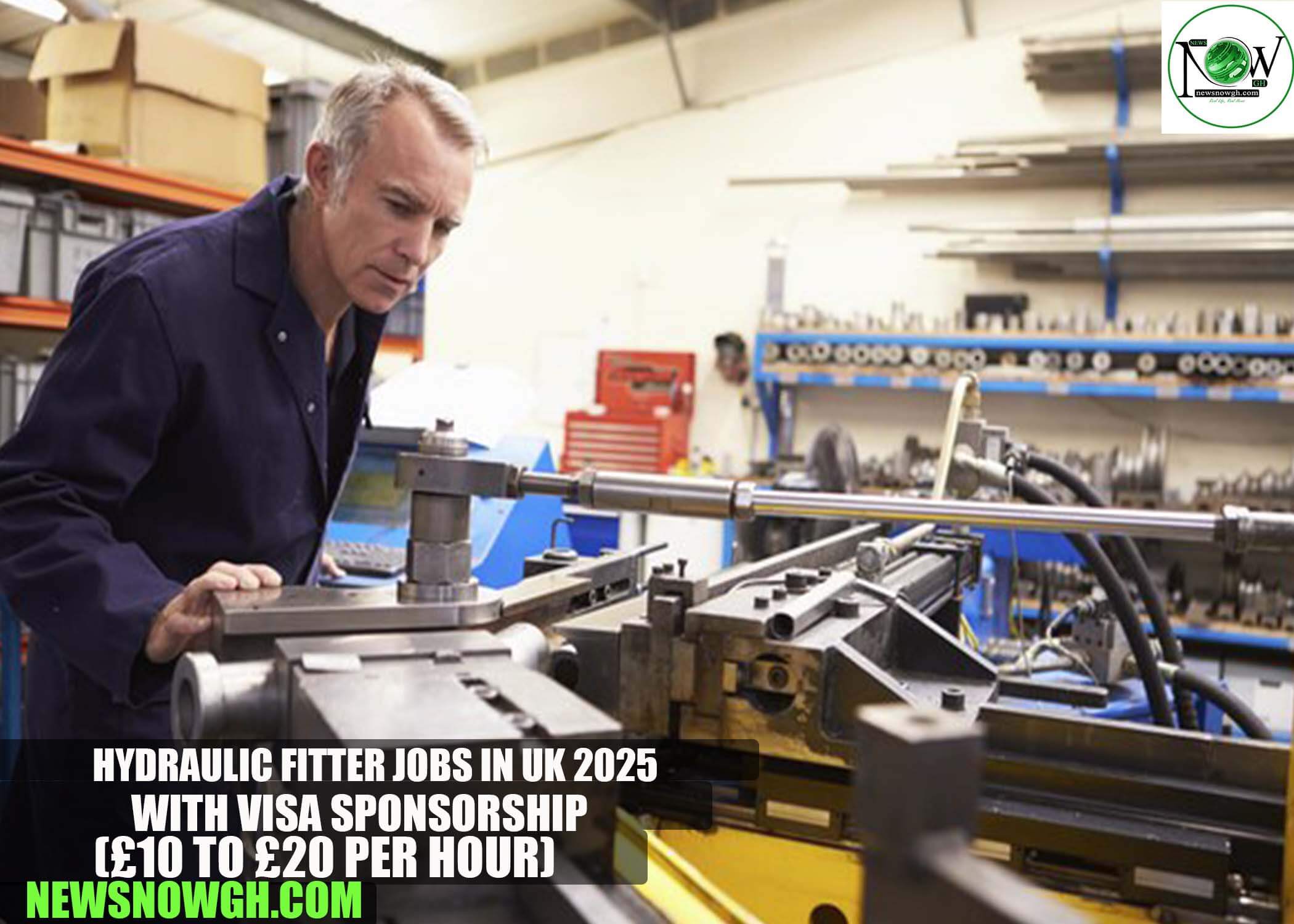 Hydraulic Fitter Jobs in UK 2025 with Visa Sponsorship