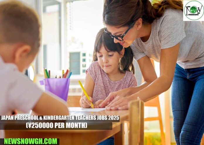 Japan Preschool & Kindergarten Teachers Jobs 2025