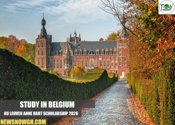 KU Leuven Anne Hart Scholarship
