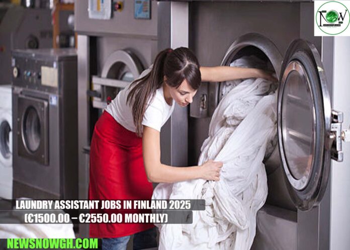 Laundry Assistant Jobs in Finland 2025