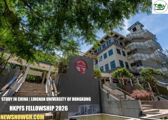 Lingnan University of Hongkong HKPFS Fellowship