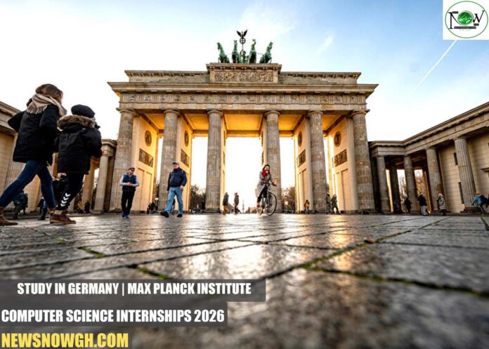 Max Planck Institute Computer Science Internships
