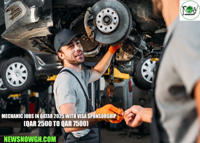 Mechanic Jobs in Qatar 2025 with Visa Sponsorship