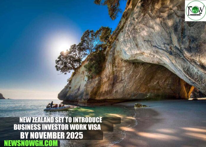 New Zealand Set to Introduce Business Investor Work Visa by November 2025