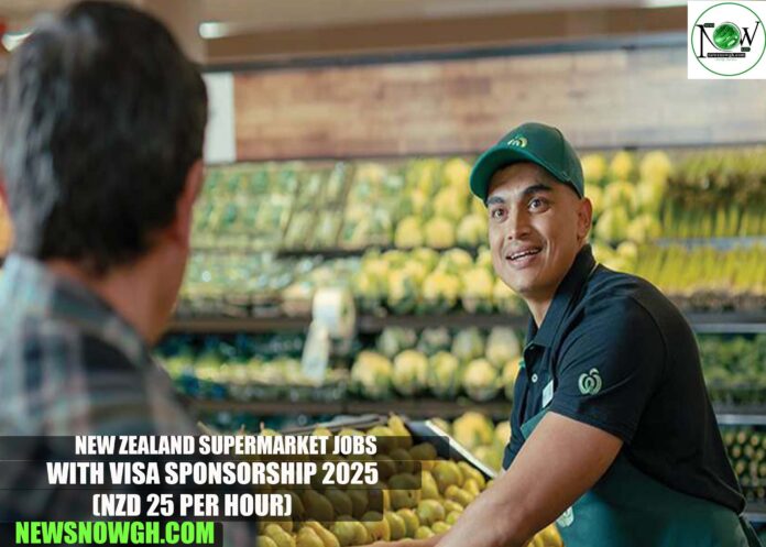 New Zealand Supermarket Jobs with Visa Sponsorship