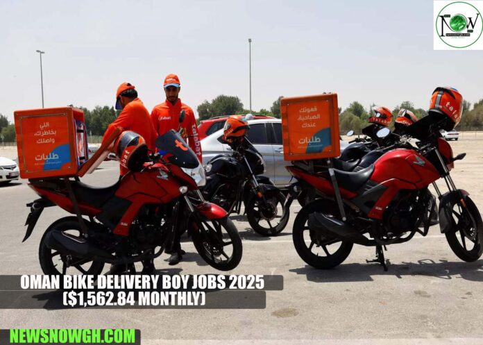 Oman Bike Delivery Boy Jobs 2025