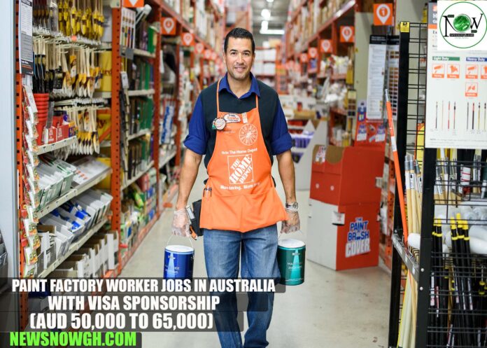 Paint Factory Worker Jobs in Australia 2025 with Visa Sponsorship