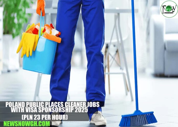 Poland Public Places Cleaner Jobs