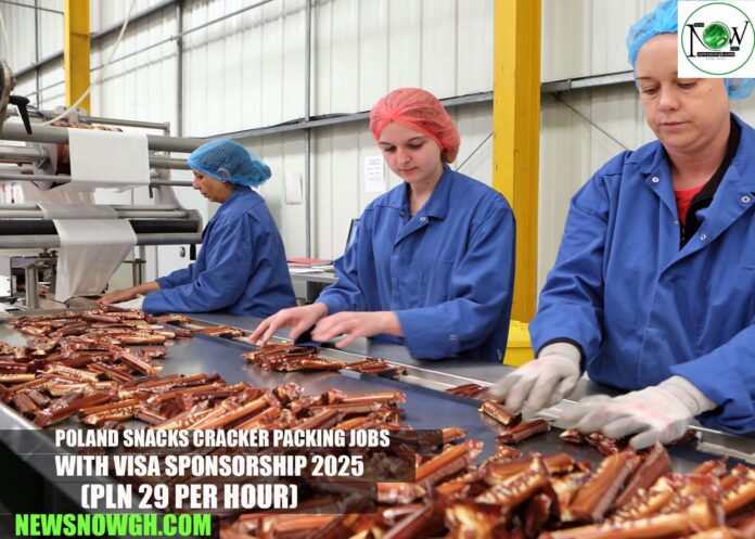 Poland Snacks Cracker Packing Jobs