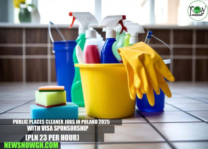 Public Places Cleaner Jobs in Poland 2025 with Visa Sponsorship