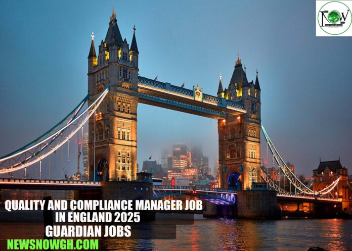 Quality and Compliance Manager Job in England 2025 | Guardian Jobs