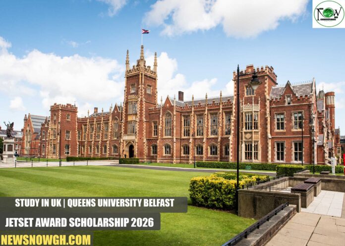 Queens University Belfast Jetset Award Scholarship