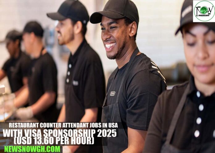 Restaurant Counter Attendant Jobs in USA
