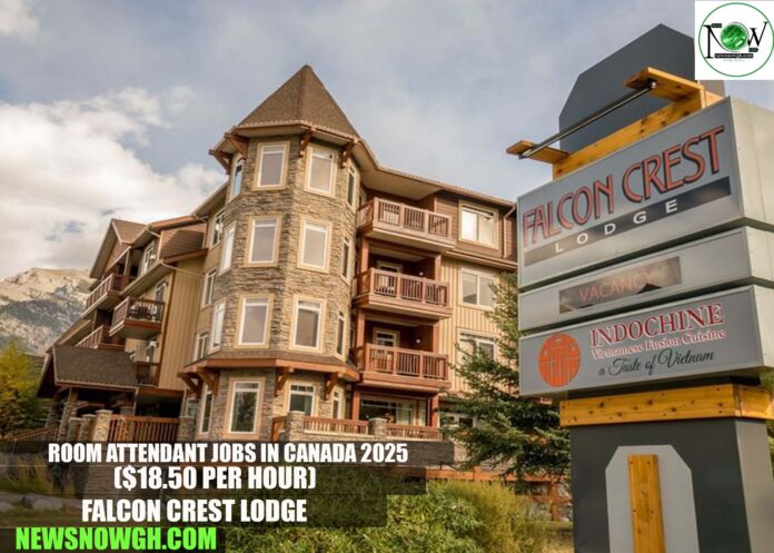 Room Attendant Jobs in Canada 2025 | Falcon Crest Lodge