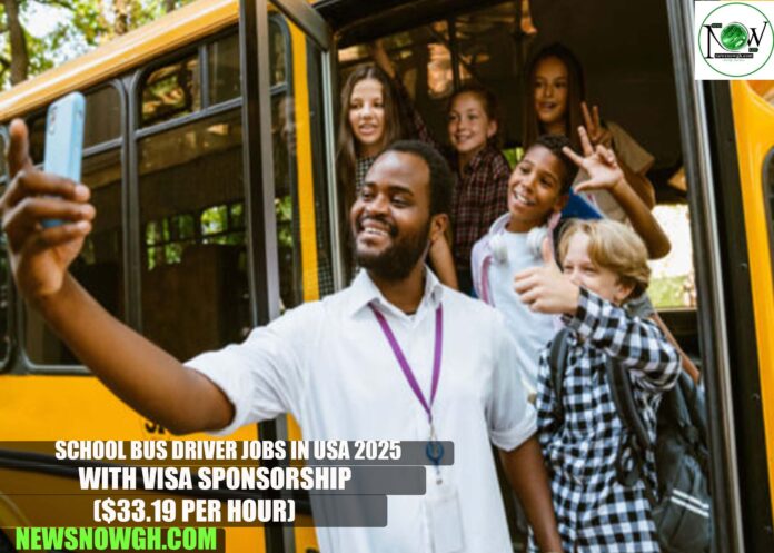 School Bus Driver Jobs in USA 2025 with Visa Sponsorship