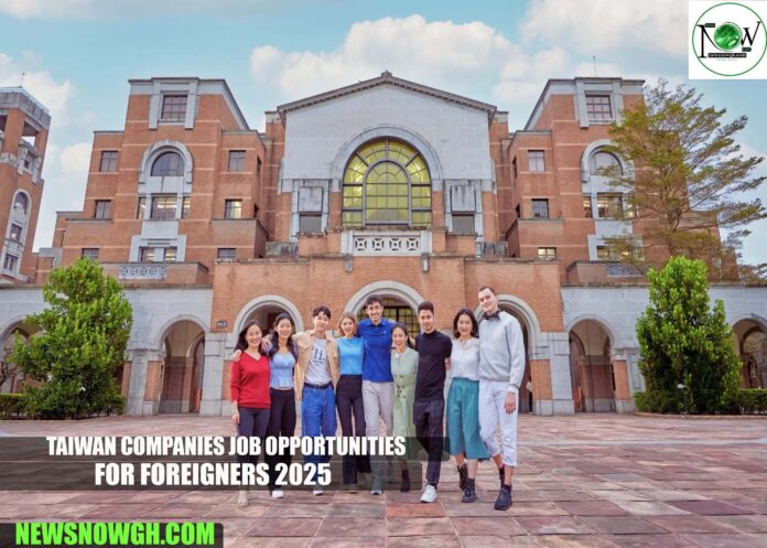 Taiwan Companies Job Opportunities