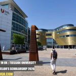 Teesside University Vice Chancellor’s Scholarship