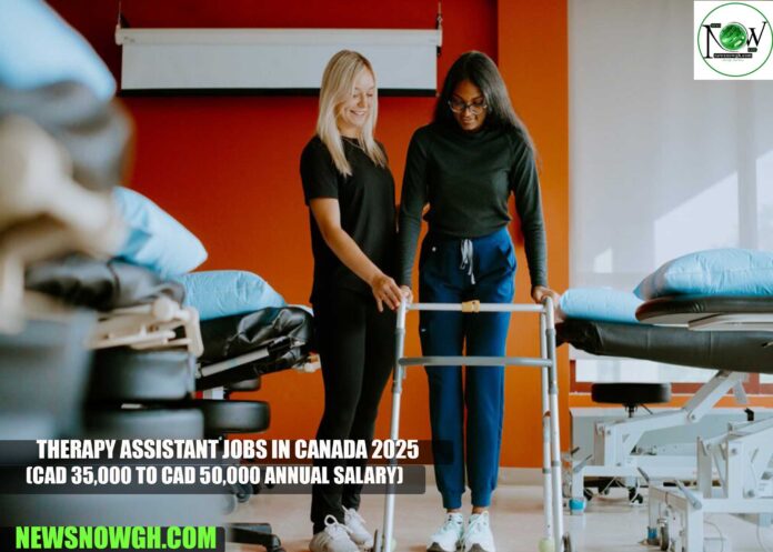 Therapy Assistant Jobs in Canada 2025