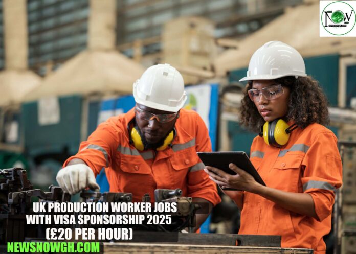 UK Production Worker Jobs with Visa Sponsorship