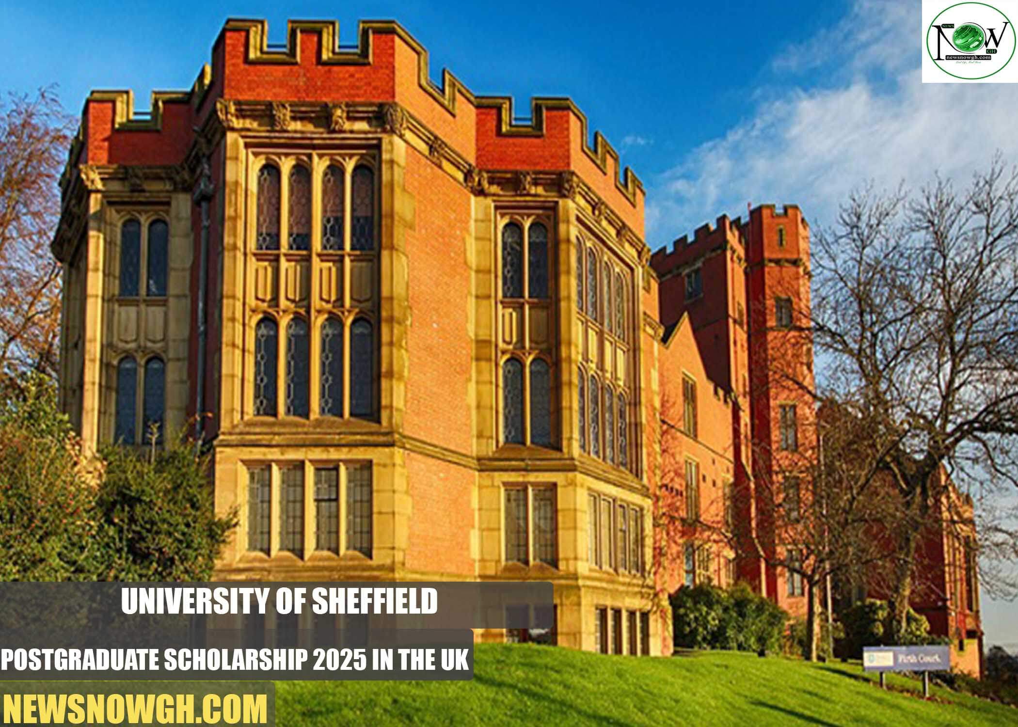 University of Sheffield Postgraduate Scholarship