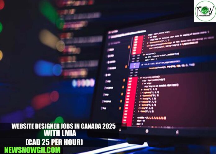 Website Designer Jobs in Canada 2025 with LMIA