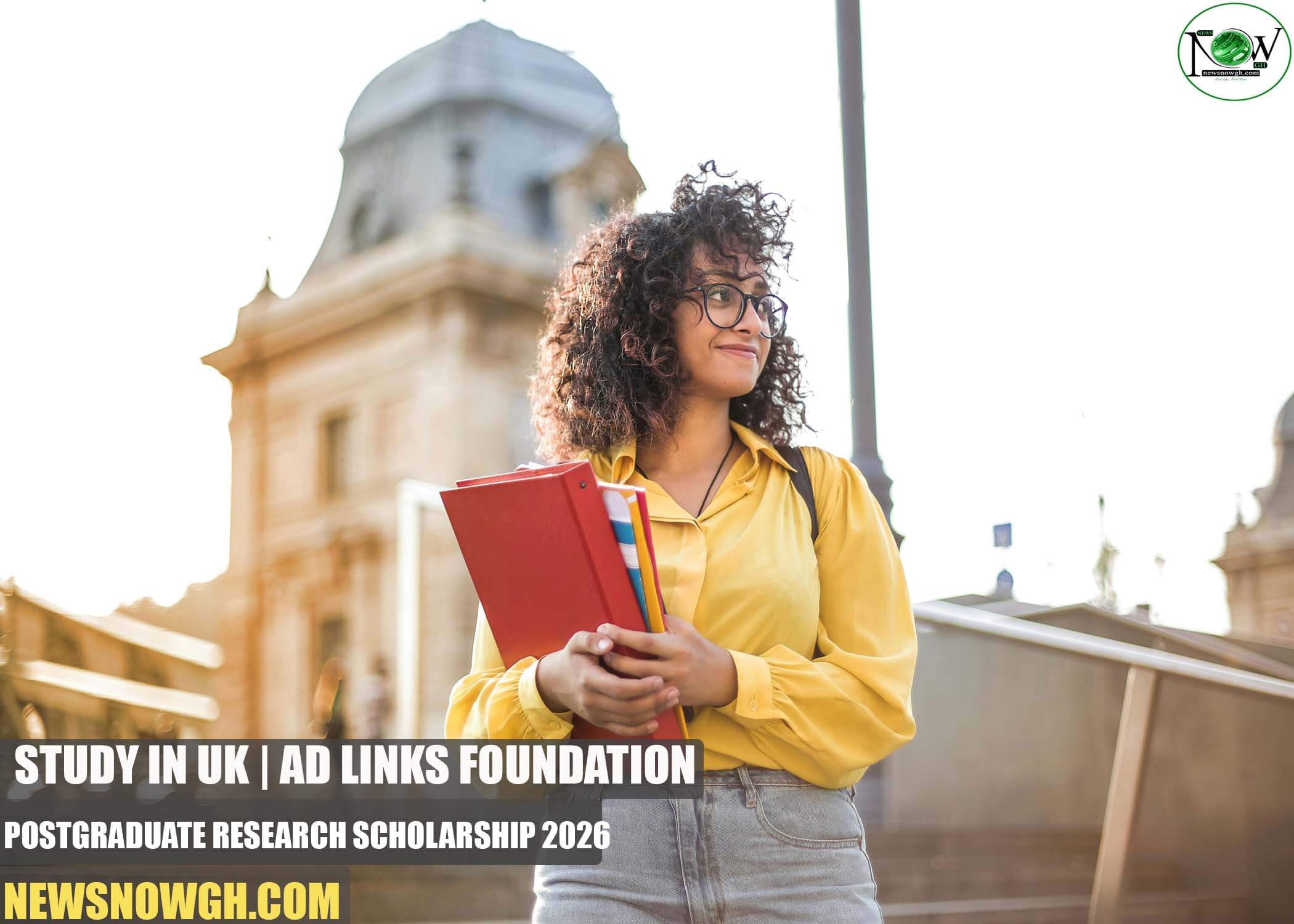 AD Links Foundation Postgraduate Research Scholarship