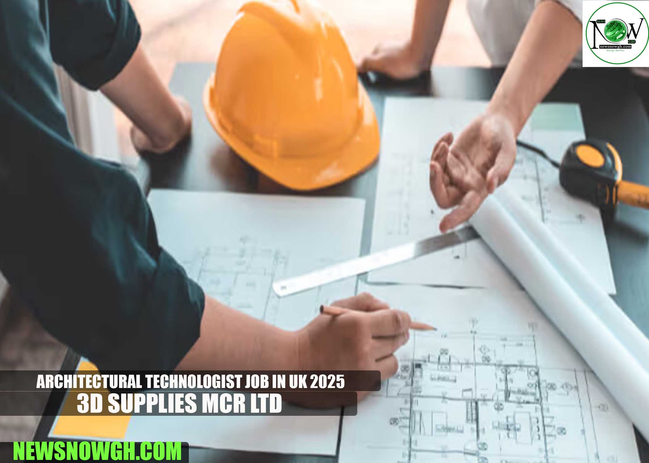 Architectural Technologist Job in UK 2025 | 3D Supplies MCR Ltd