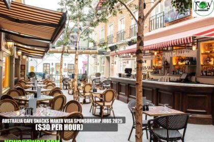 Australia Cafe Snacks Maker Visa Sponsorship Jobs 2025