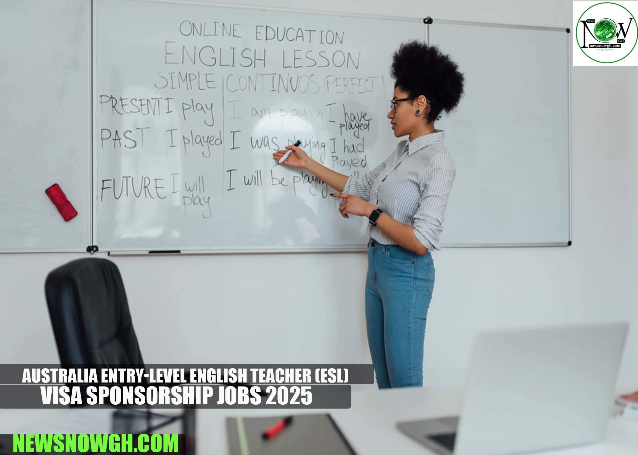Australia Entry-Level English Teacher (ESL) Visa Sponsorship Jobs