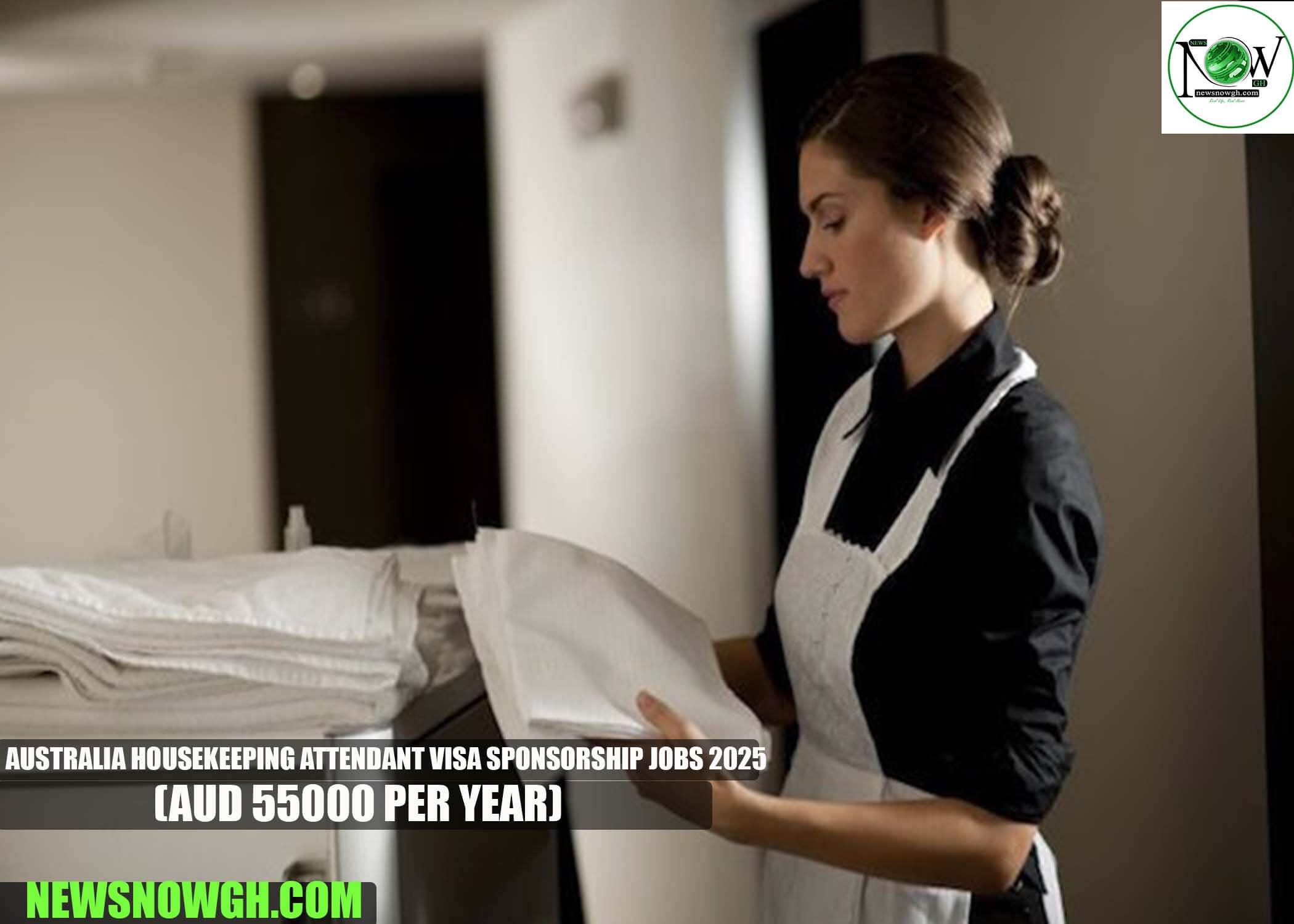 Australia Housekeeping Attendant Visa Sponsorship Jobs 2025