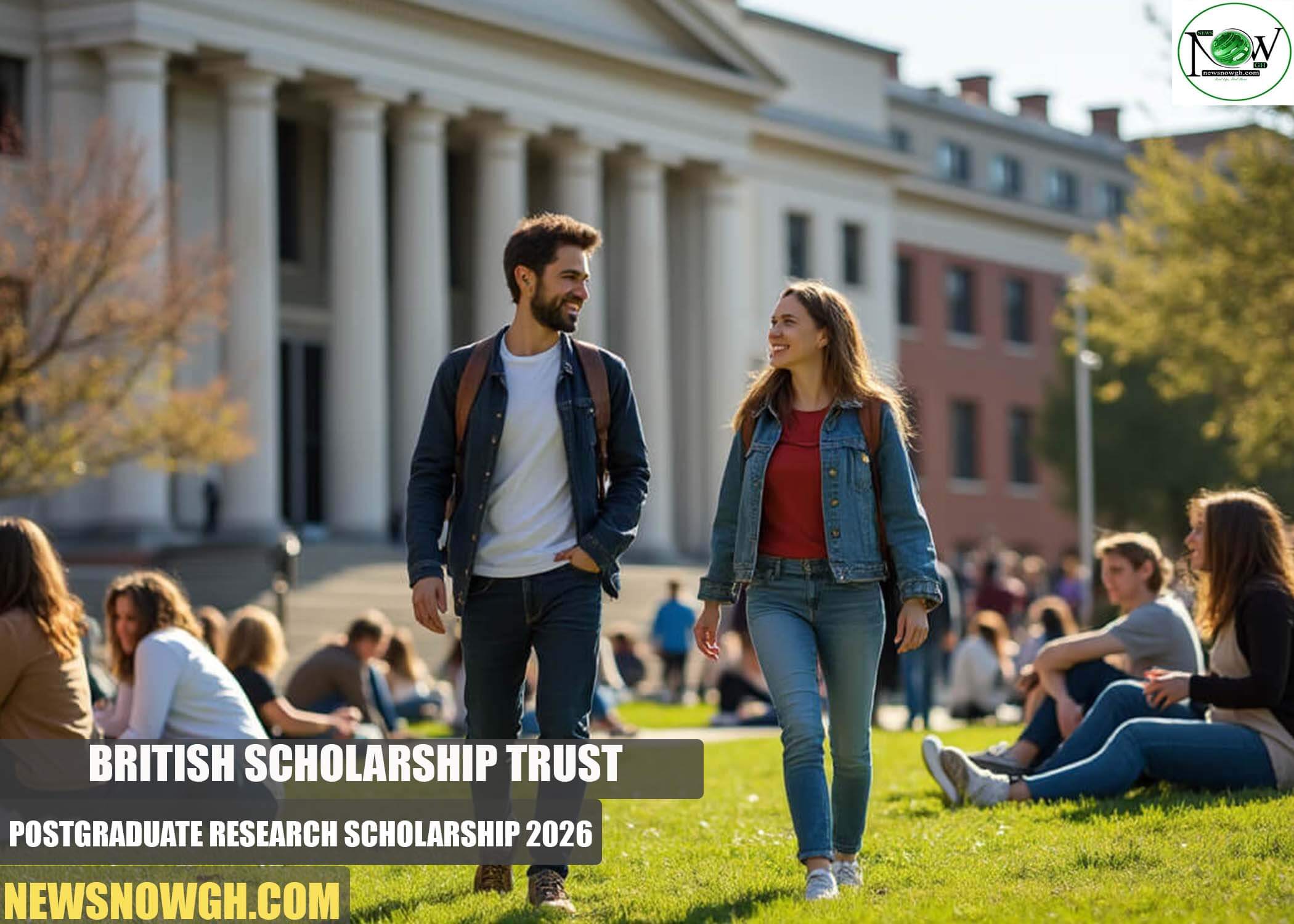 British Scholarship Trust Postgraduate Research Scholarship