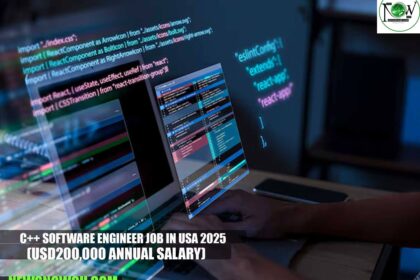 C++ Software Engineer Job in USA 2025