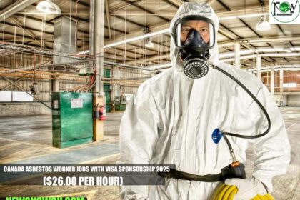 Canada Asbestos Worker Jobs with Visa Sponsorship 2025