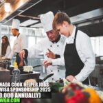 Canada Cook Helper Jobs with Visa Sponsorship 2025