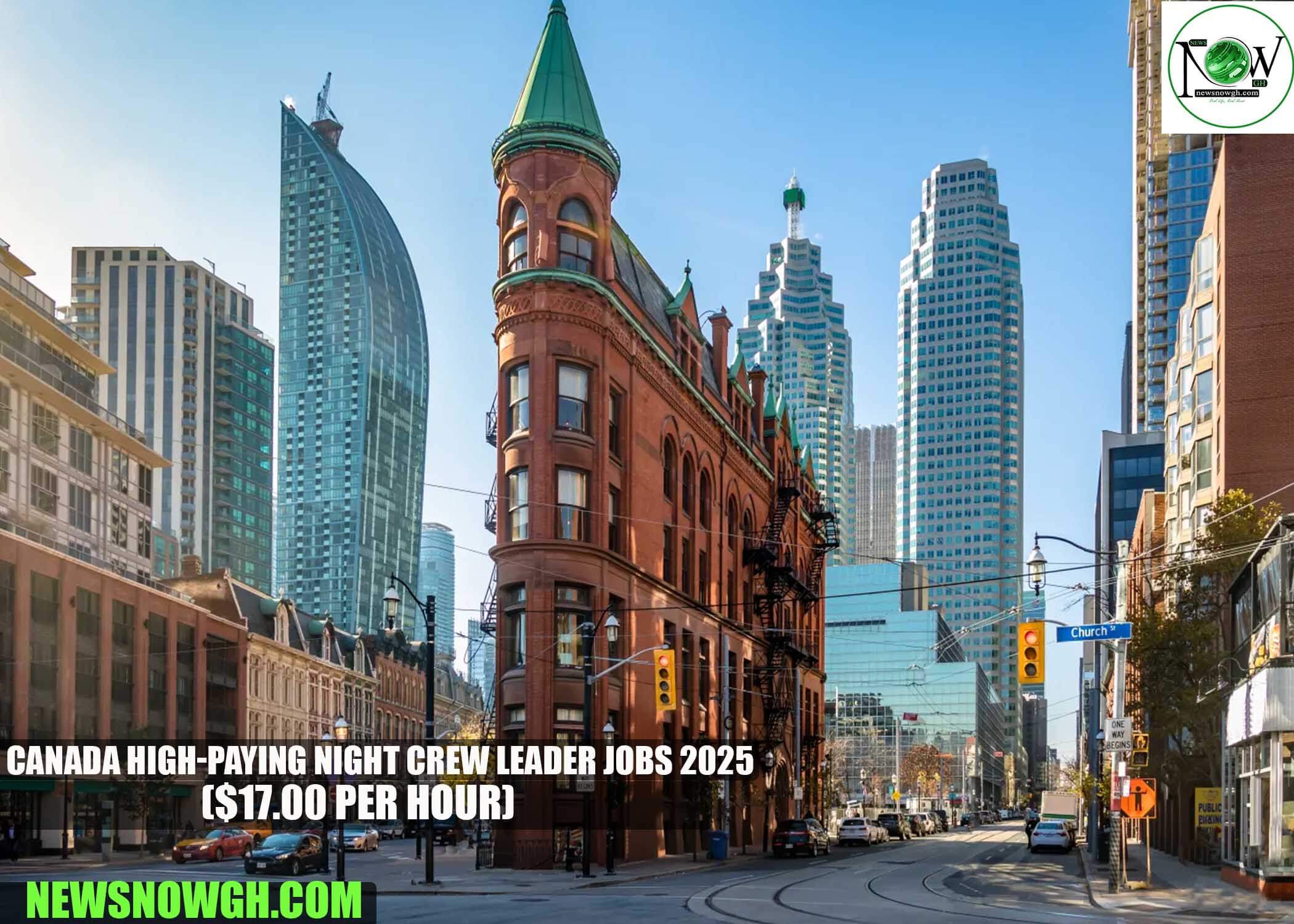 Canada High-Paying Night Crew Leader Jobs 2025