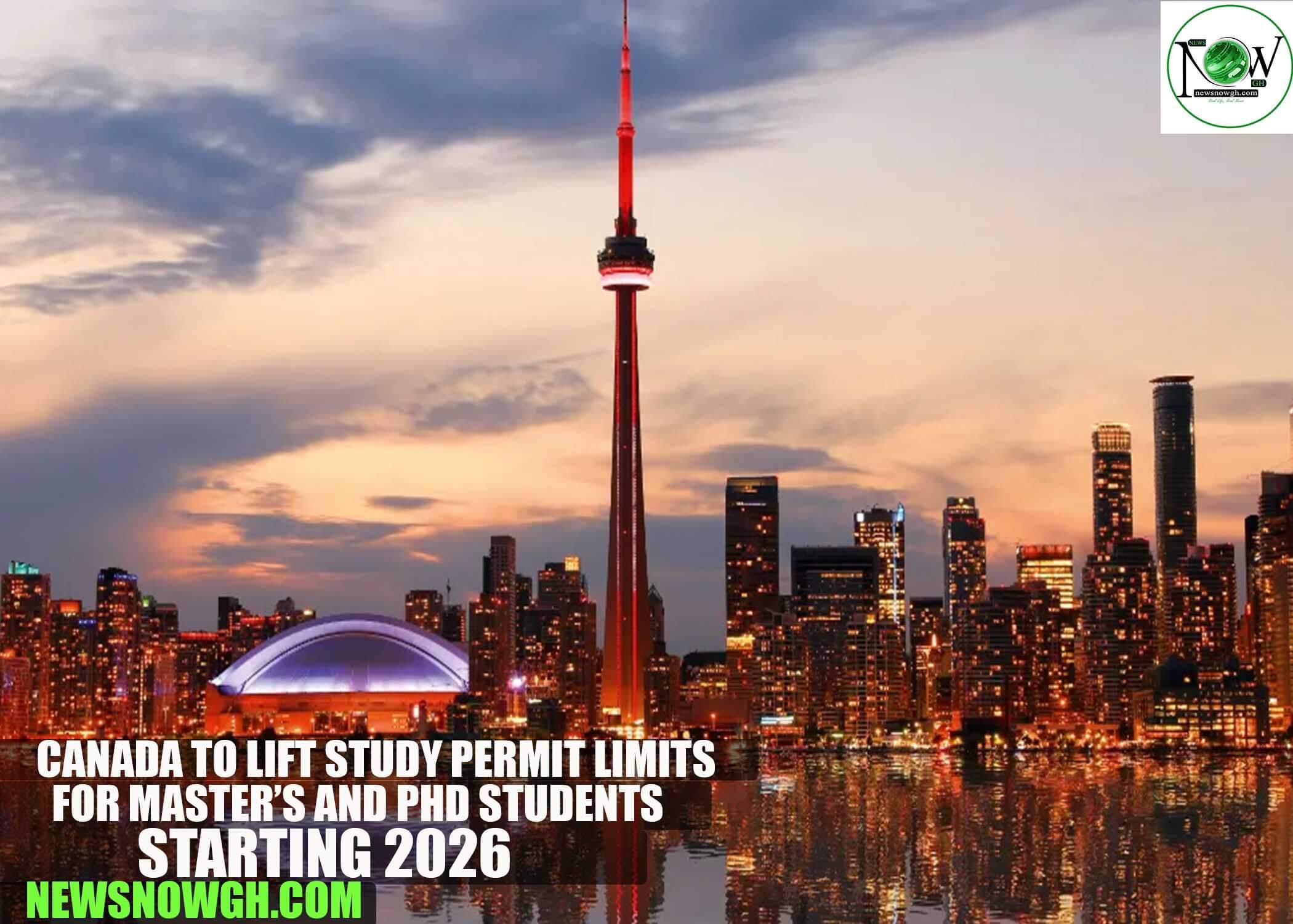 Canada to Lift Study Permit Limits for Master’s and PhD Students Starting 2026